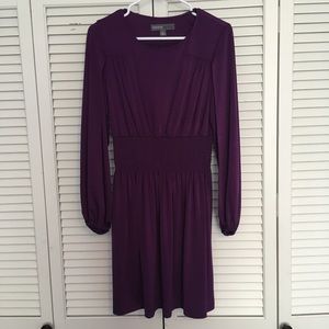 Silky Plum Cocktail Dress